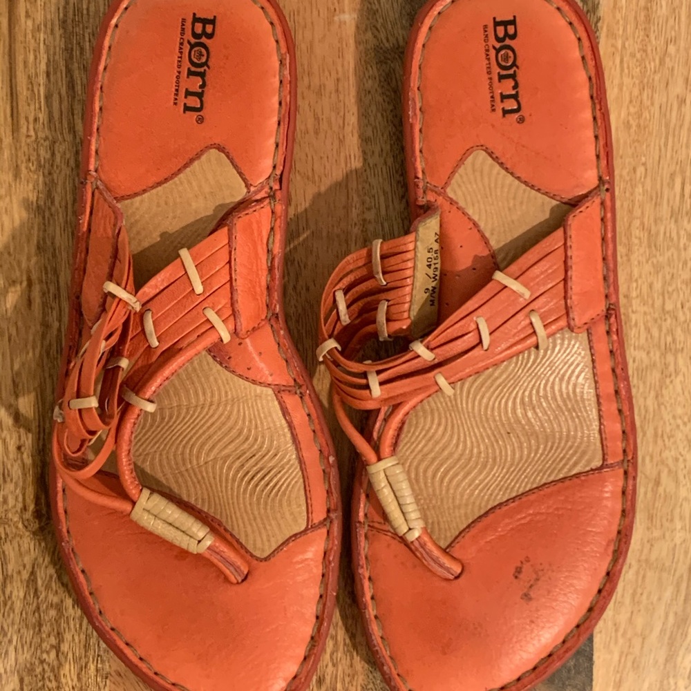 Women's Orange Sandals